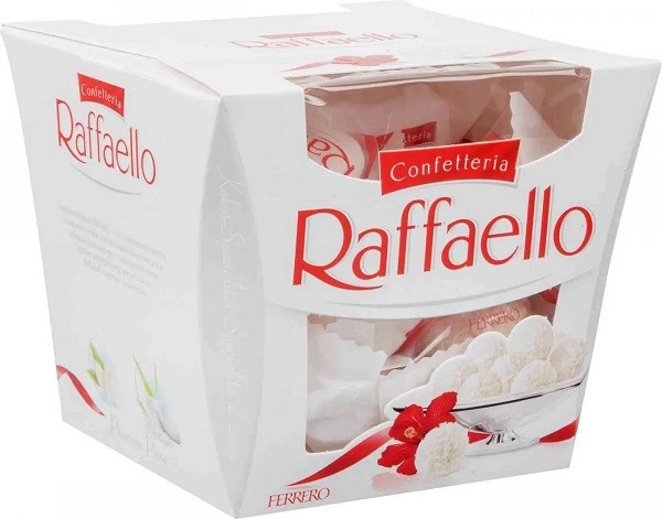 Конфеты Raffaello с миндальным орехом, 150 г